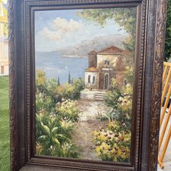 Gorgeous OIL PAINTING  Framed Art 