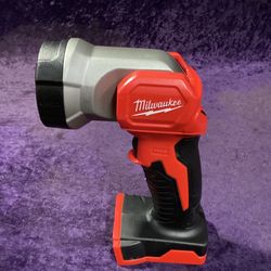 🧰🛠Milwaukee M18 Cordless 100 Lumens LED Flashlight-LIGHTLY USED!(Tool-Only)-$50!🧰🛠
