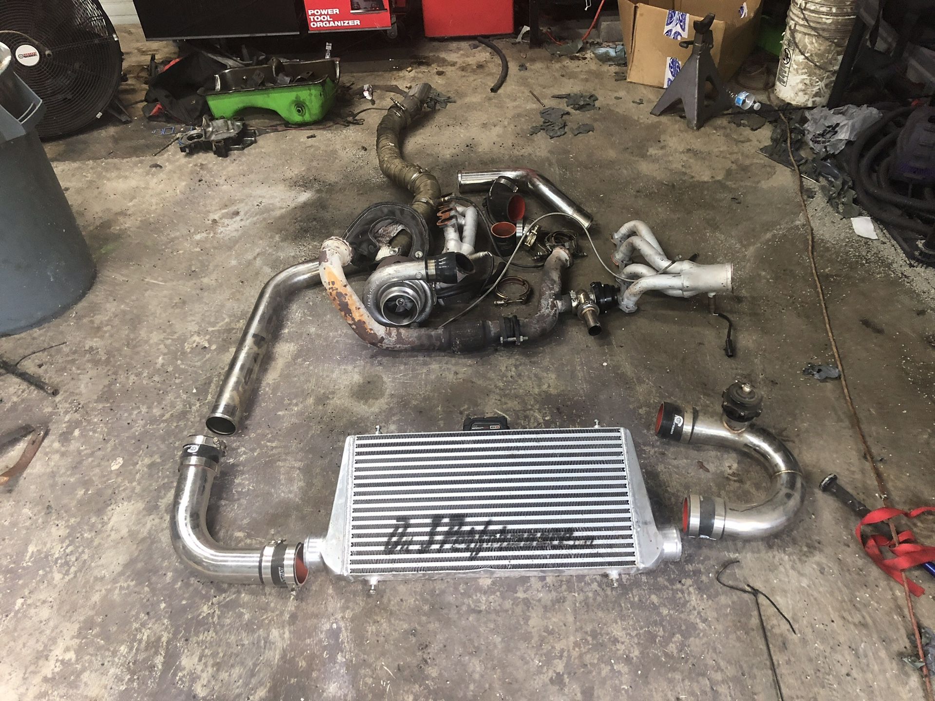 On3 turbo kit for Fox Body