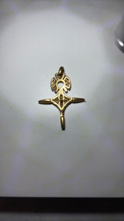 Gold Plated Agadez Cross