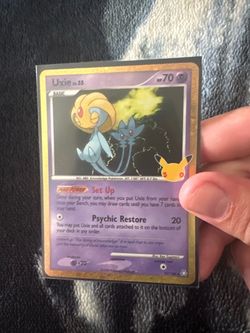 Pokémon Uxie - ME: 30th Celebration Classic Collection trade for dark tyranitar metagross raikou zapdos articuno