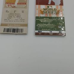 Cardinals Game 7 2011 Commerative Ticket