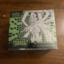 Pokemon Center Perfect Order Etb