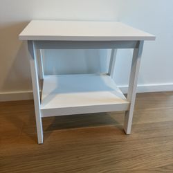 White Table From IKEA 