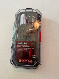 Husky 1/4 Drive Electronic Torque Screwdriver - $65 OBO