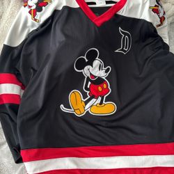 NWOT Mickey Disneyland Hockey Jersey 