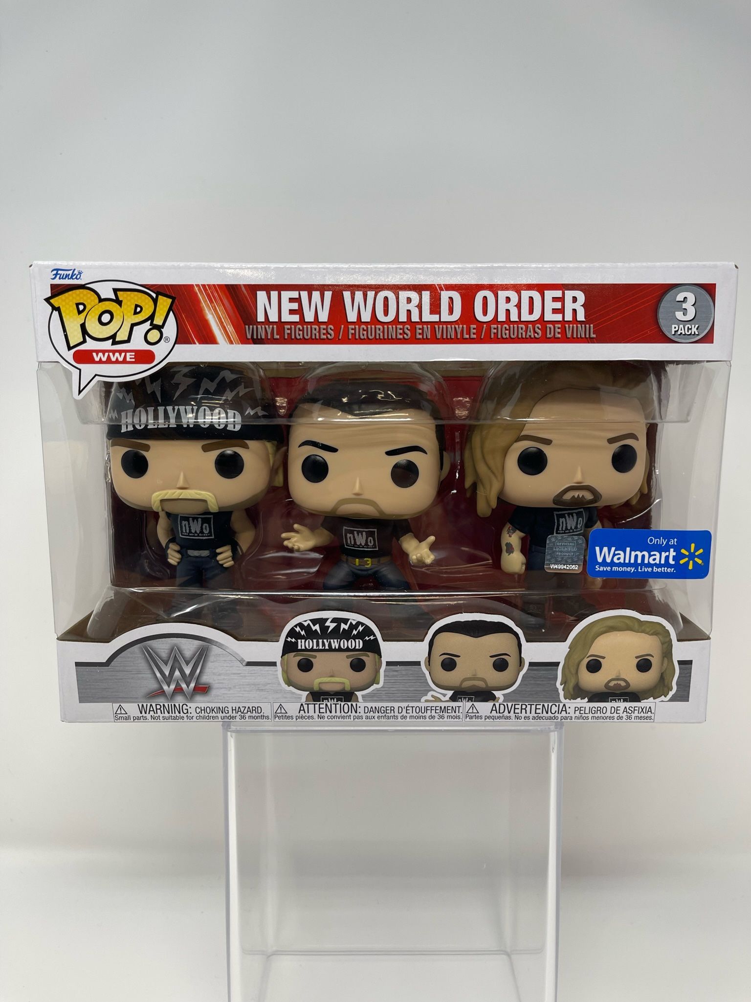 WWE (Wrestling) Funko Pop - New World Order (NWO) 3-Pack (Hulk Hogan, Scott Hall, & Kevin Nash)