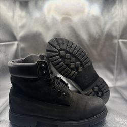 All Black Timberland Boots 