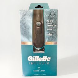 Gillette Intimate Pubic Hair Trimmer For Men NEW