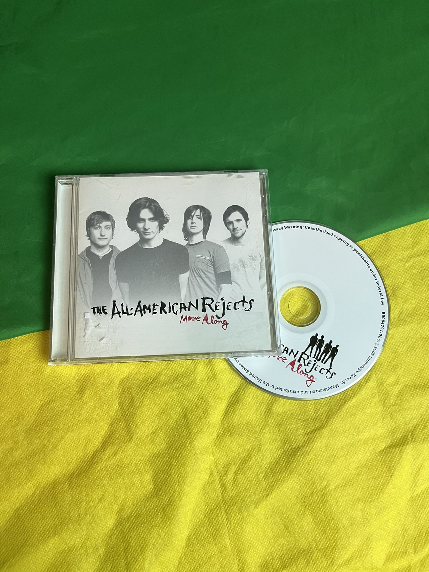 All American Rejects Move Along Cd 