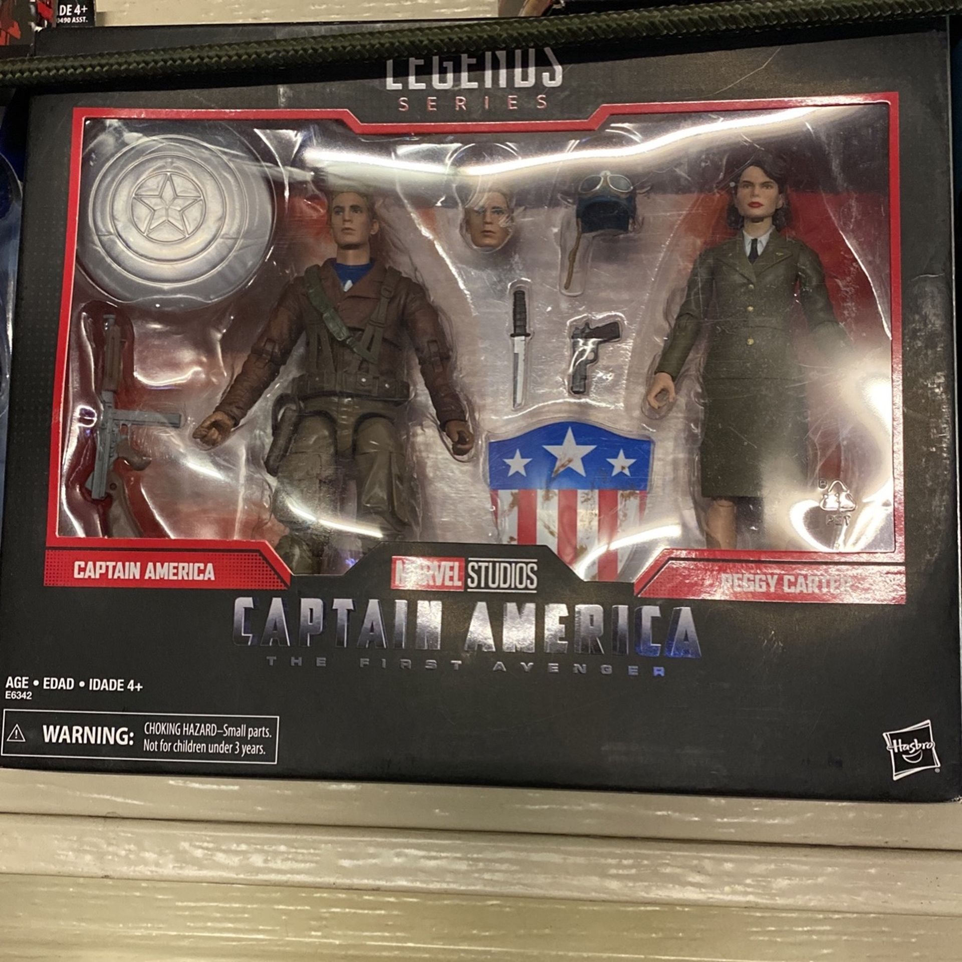 Marvel Legends Captain America /Peggy 2pack