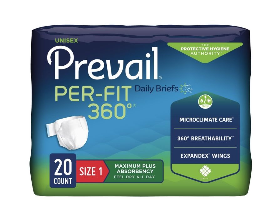 6 /Adults Prevail RER-FIT 20 360 size one 26-48?