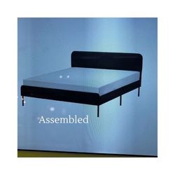 IKEA Full Size Bed Frame and Mattress - Near New Condition