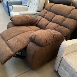 Pillow Top Wide Recliner