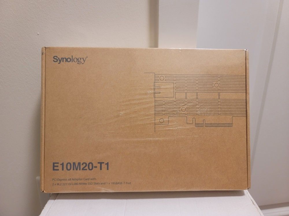 Synology 10gb Ethernet and M.2 Adapter Card E10M20-T1