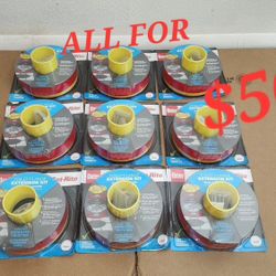  Lot of 9  Oatey
1/4 in. - 1-5/8 in. Toilet Flange Extender Kit