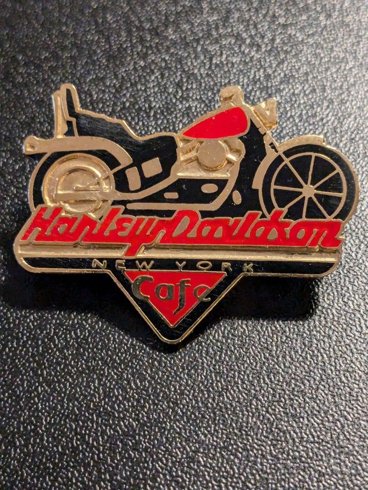 Harley Davidson Cafe New York Collectible Brooch Pin