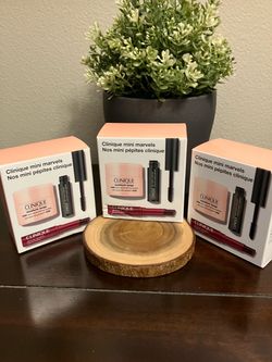 Clinique mini marvels 3 boxes