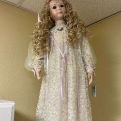 Handmade Porcelain Doll-65 Years Old