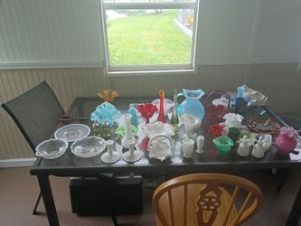 Fenton collectables glass ware