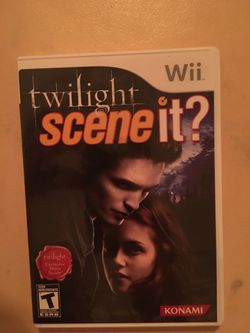 Nintendo Wii twilight scene it ??
