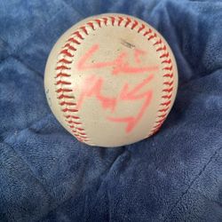 Andre Ethier And Matt Kemp Signed Baseball 2012 Season