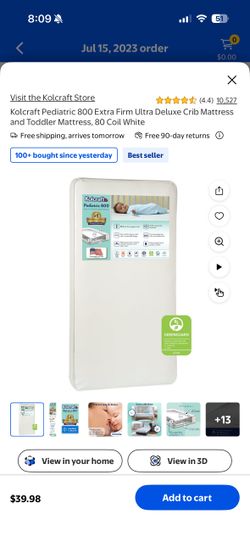 Crib mattress