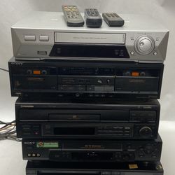 Electornics VHS, STEREO, Disc, Cassette Recorder & Video, Cleaner 