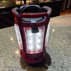 Coleman EUC Quad LED Lantern 4 Detachable Light Panels Red