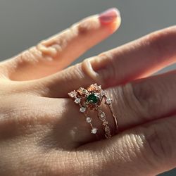 18k gold Rings Bundles Size 8 