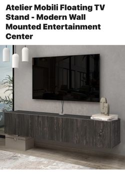 Floating TV stand