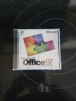 Microsoft Office 97 Professional New Sealed