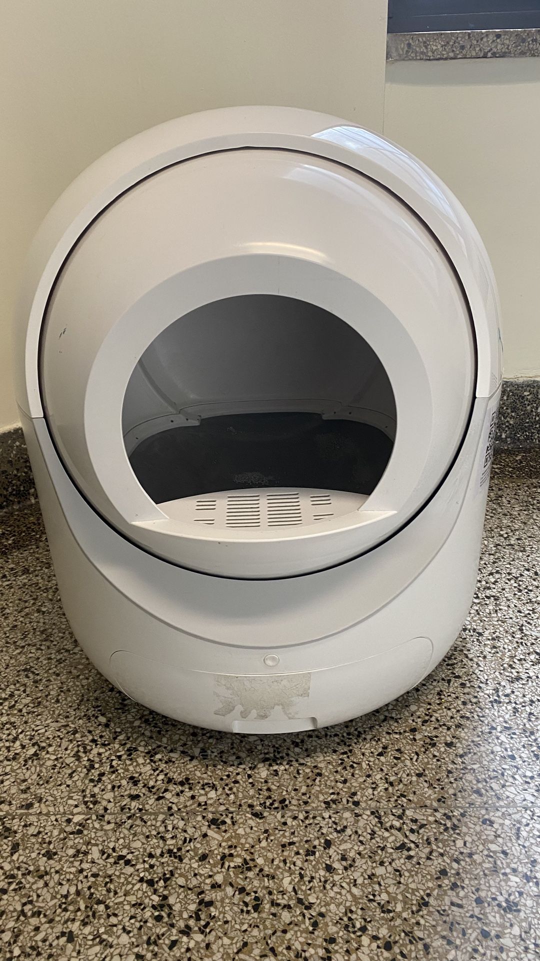 Self Cleaning Cat Litter Box, Automatic Cat Litter Box with APP Control Odor Removal Safety Protection for Multiple Cats