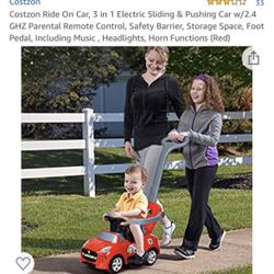 Costzon Ride On Car 3 In 1  NEW IN BOX 