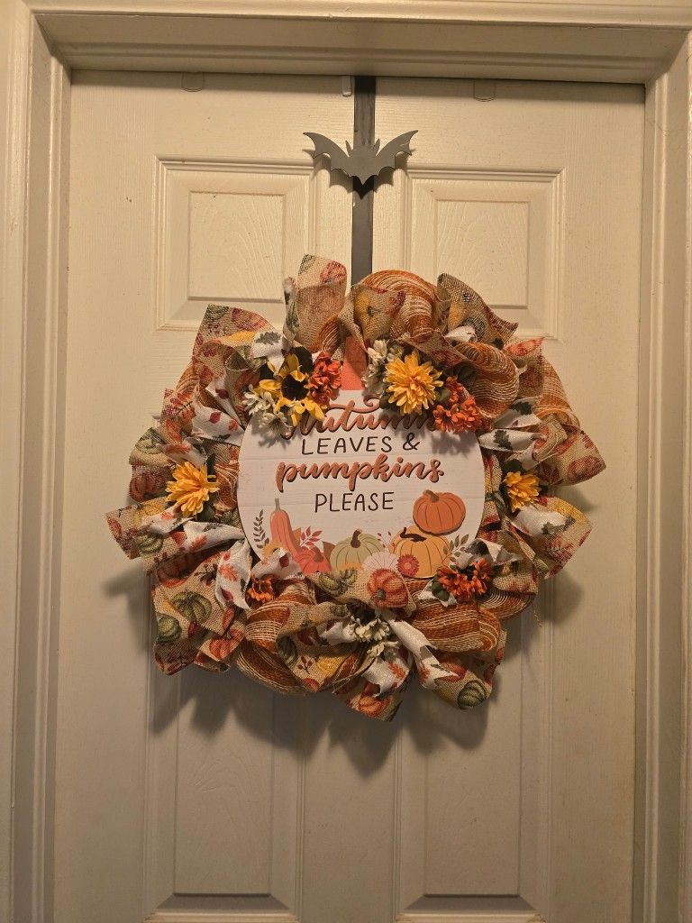 Autumn Floral Wreath
