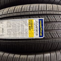 🔥‼️255-65-18 Goodyear Tires🔥🚦
