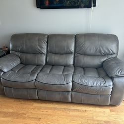 Electronic couch and matching coffee table 