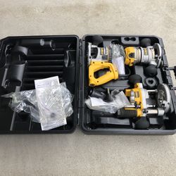 DeWalt Router, Fixed/Plunge Base Combo Kit