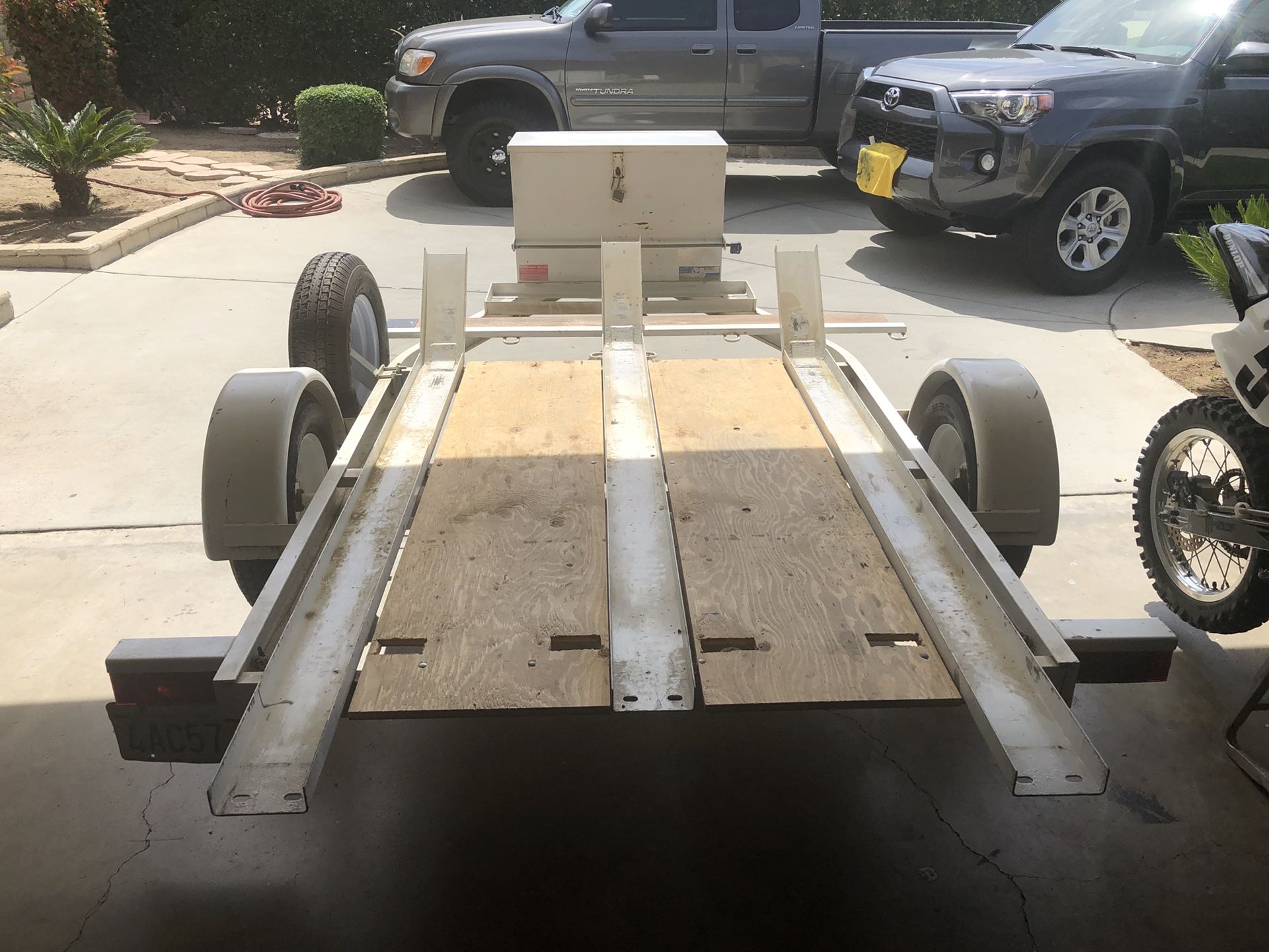 Zieman Motorcycle trailer 5x8