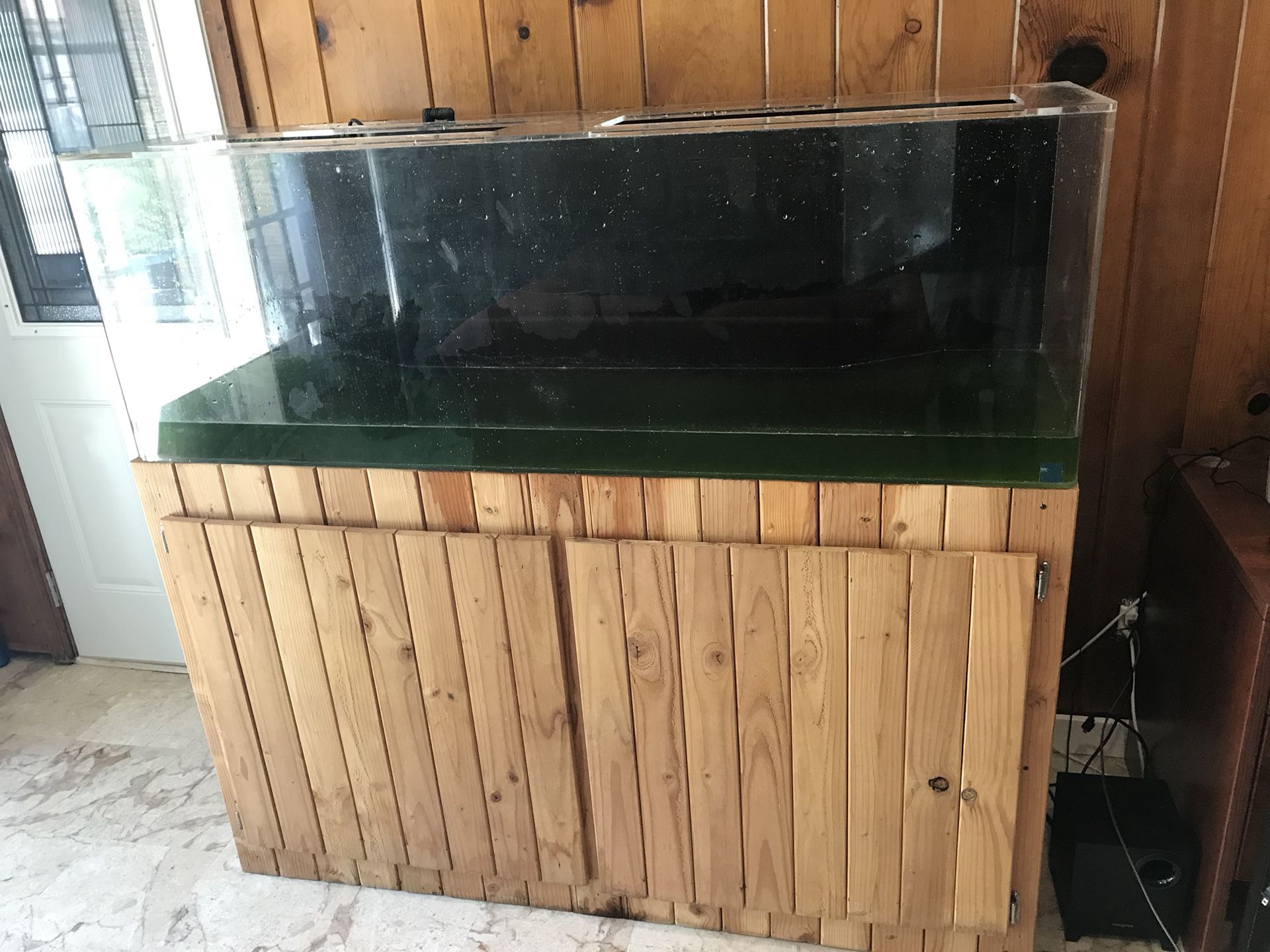 Acrylic Fish Tank Aquarium 100gl Sea Clear 2 back filter
