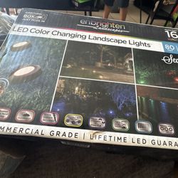 Color Landscaping Lights 80ft