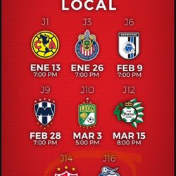 Xolos De Tijuana Vs Necaxa / Puebla 