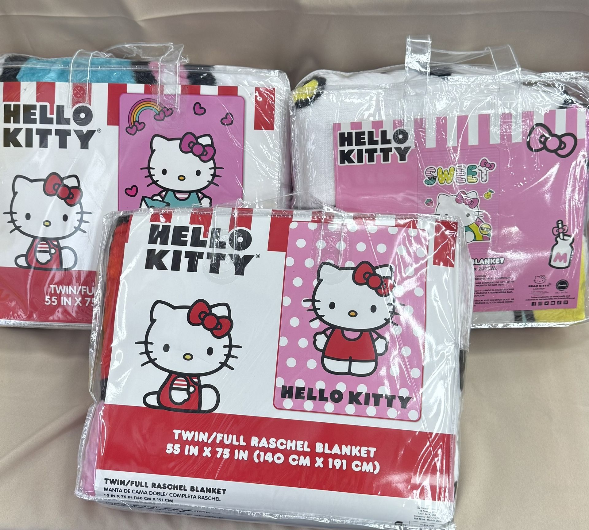 Hello Kitty Blanket Twin