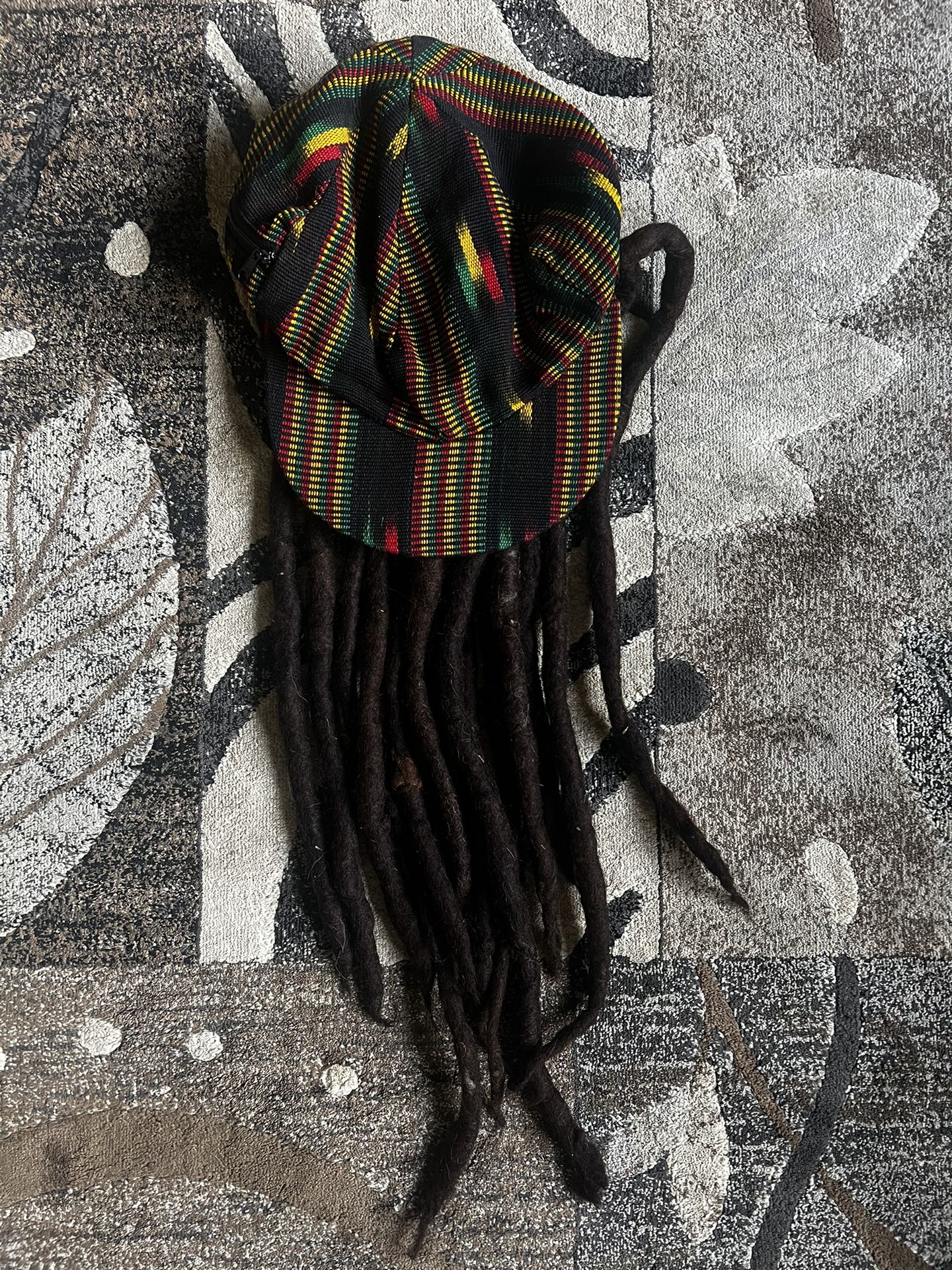 Rasta Hat With Dread Locks