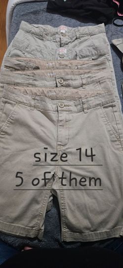 Khaki shorts and pants