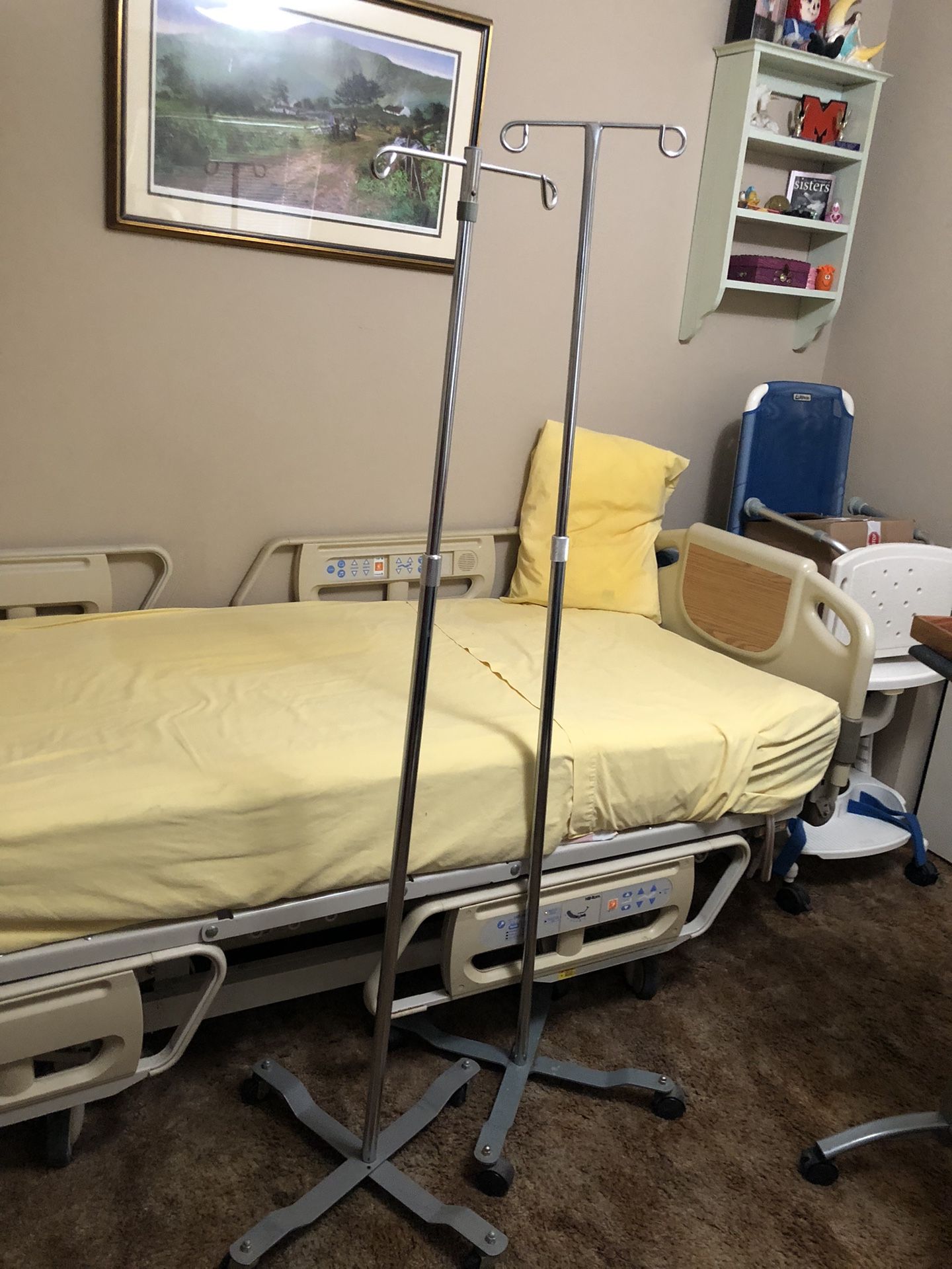 2 IV Poles.