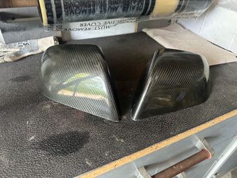 Tesla Model 3 mirror covers carbon fiber