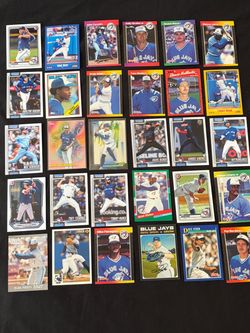 30-Card Toronto Blue Jays Baseball Card Lot – Vintage & Modern Rookies/Inserts