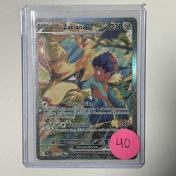 Pokemon Hop’s Zacian ex 186/159 (Journey Together) 