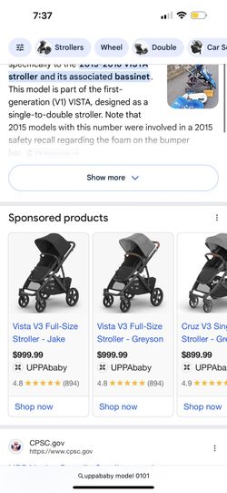 UPPAbaby Stroller And Bassinet
